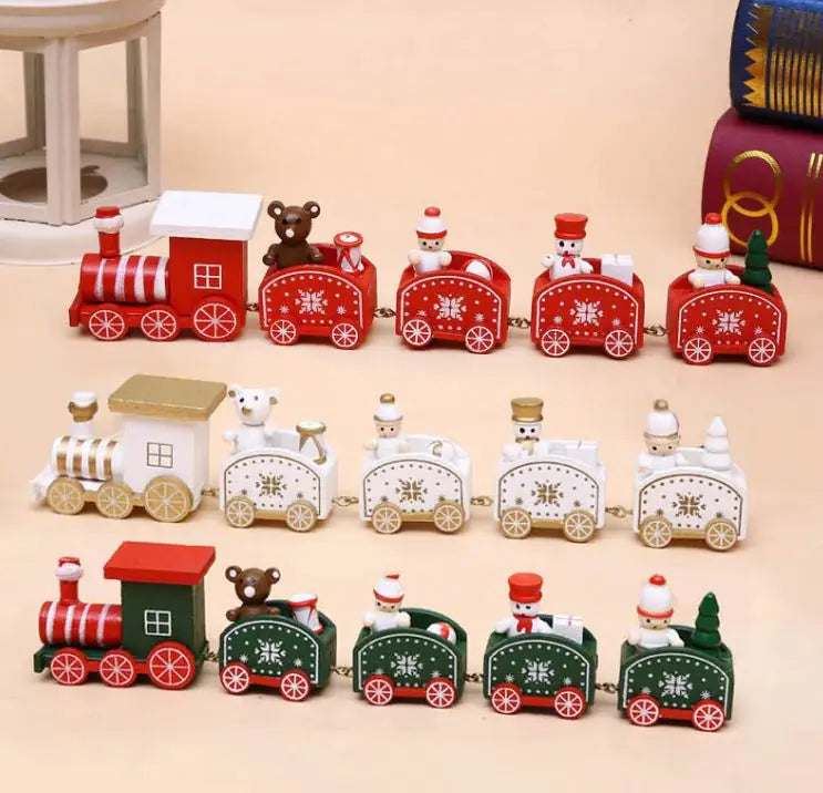 Holiday Express Wooden Train