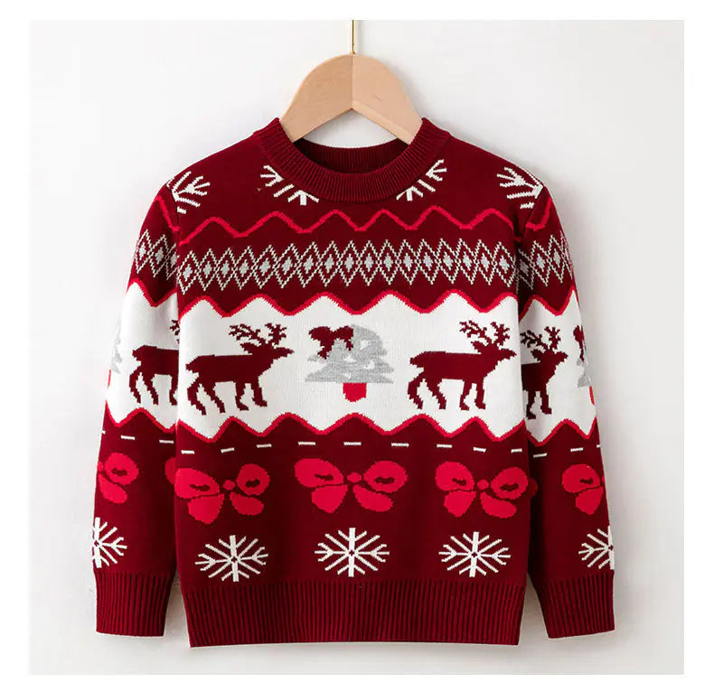 Children's Christmas Deer Sweater